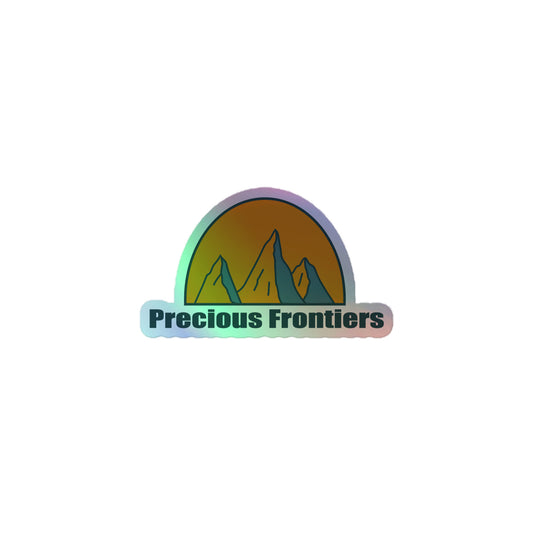 Precious Frontiers Holographic Sticker