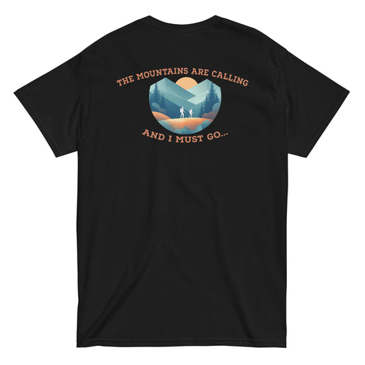 MOUNTAINS ARE CALLING Unisex classic tee