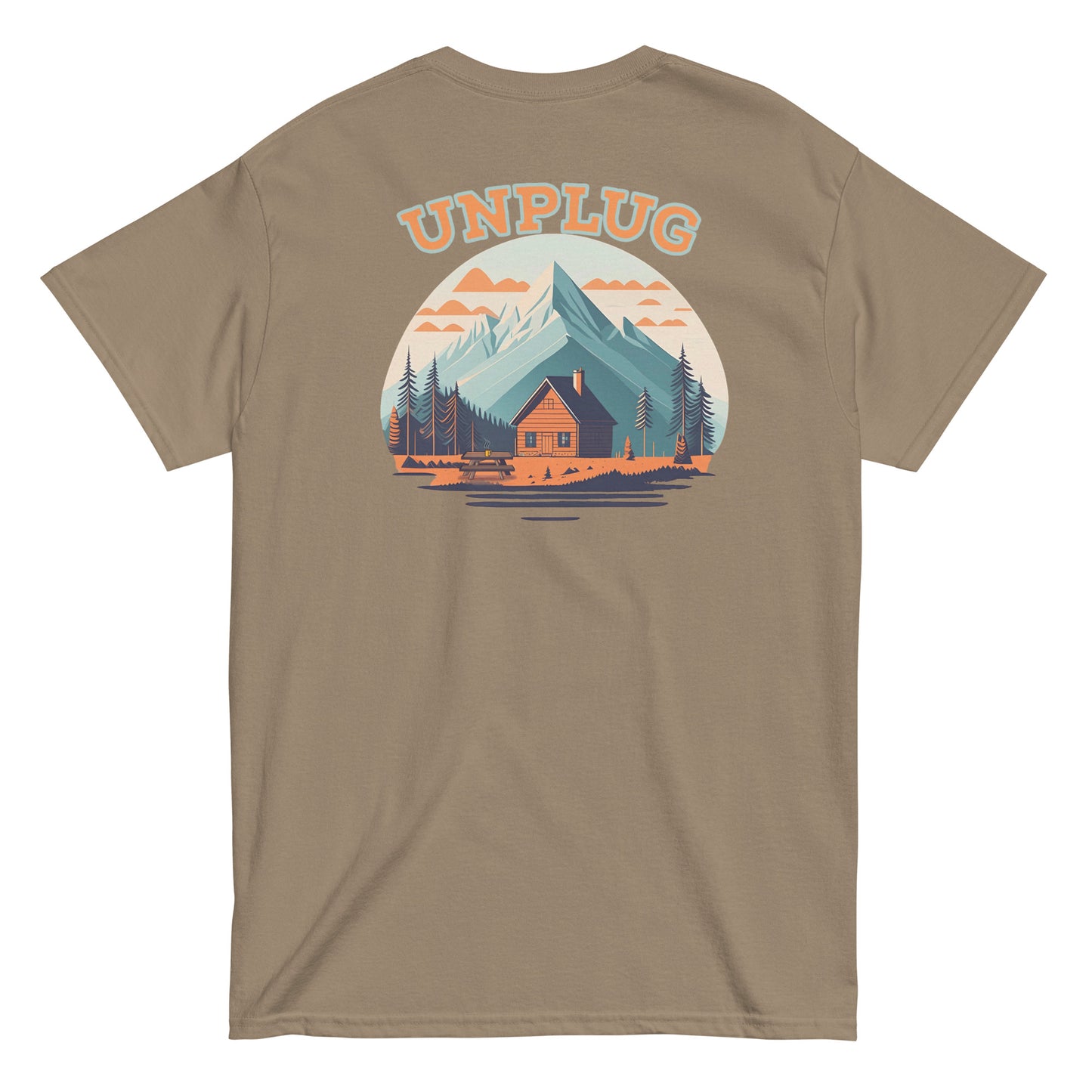 UNPLUG Unisex classic tee