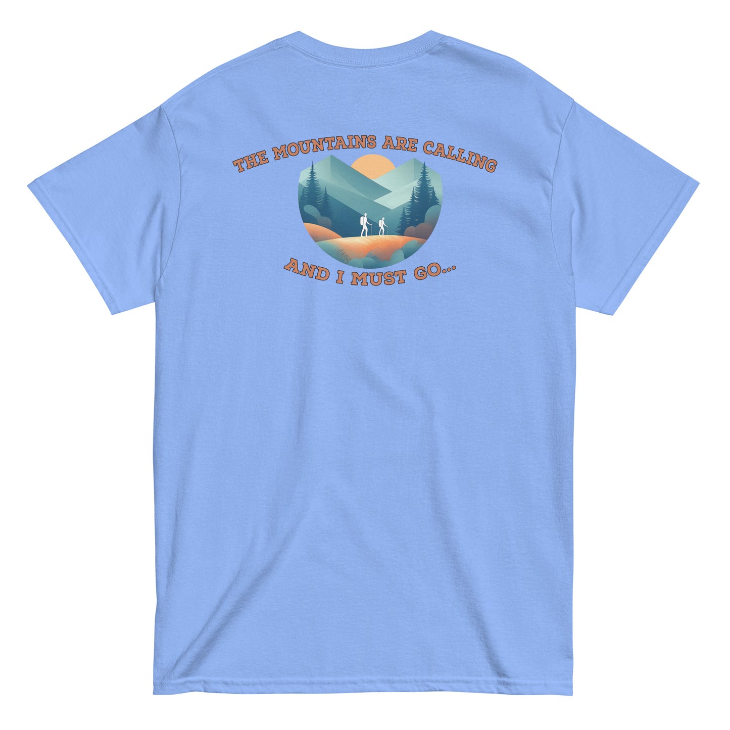 MOUNTAINS ARE CALLING Unisex classic tee