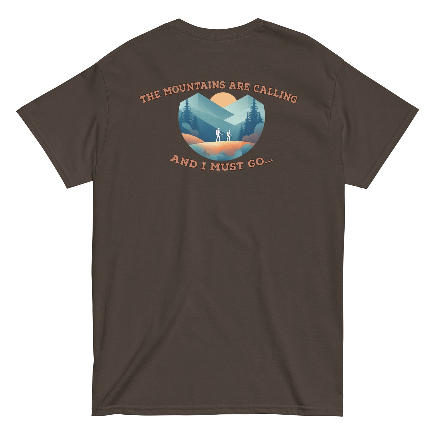 MOUNTAINS ARE CALLING Unisex classic tee