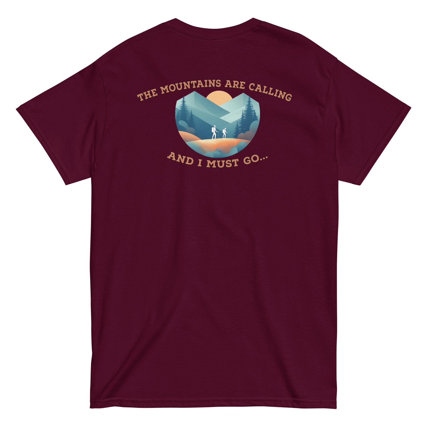 MOUNTAINS ARE CALLING Unisex classic tee