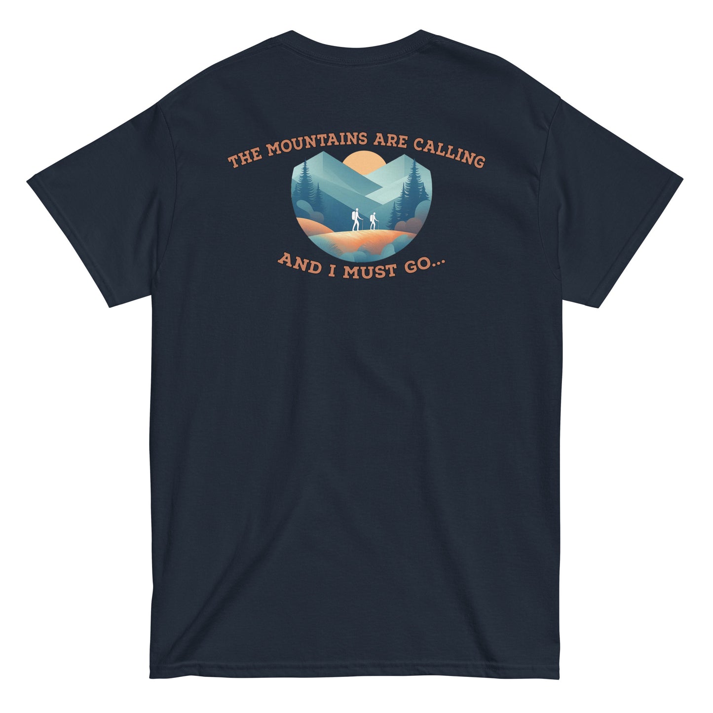 MOUNTAINS ARE CALLING Unisex classic tee