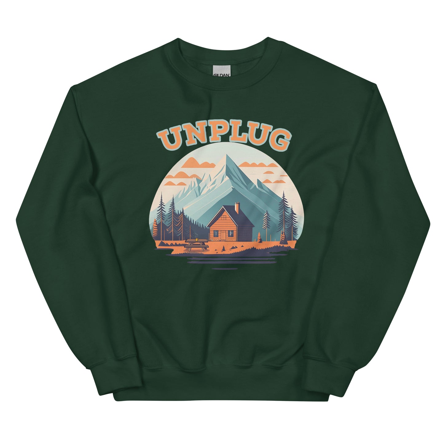 UNPLUG Crewneck Sweatshirt