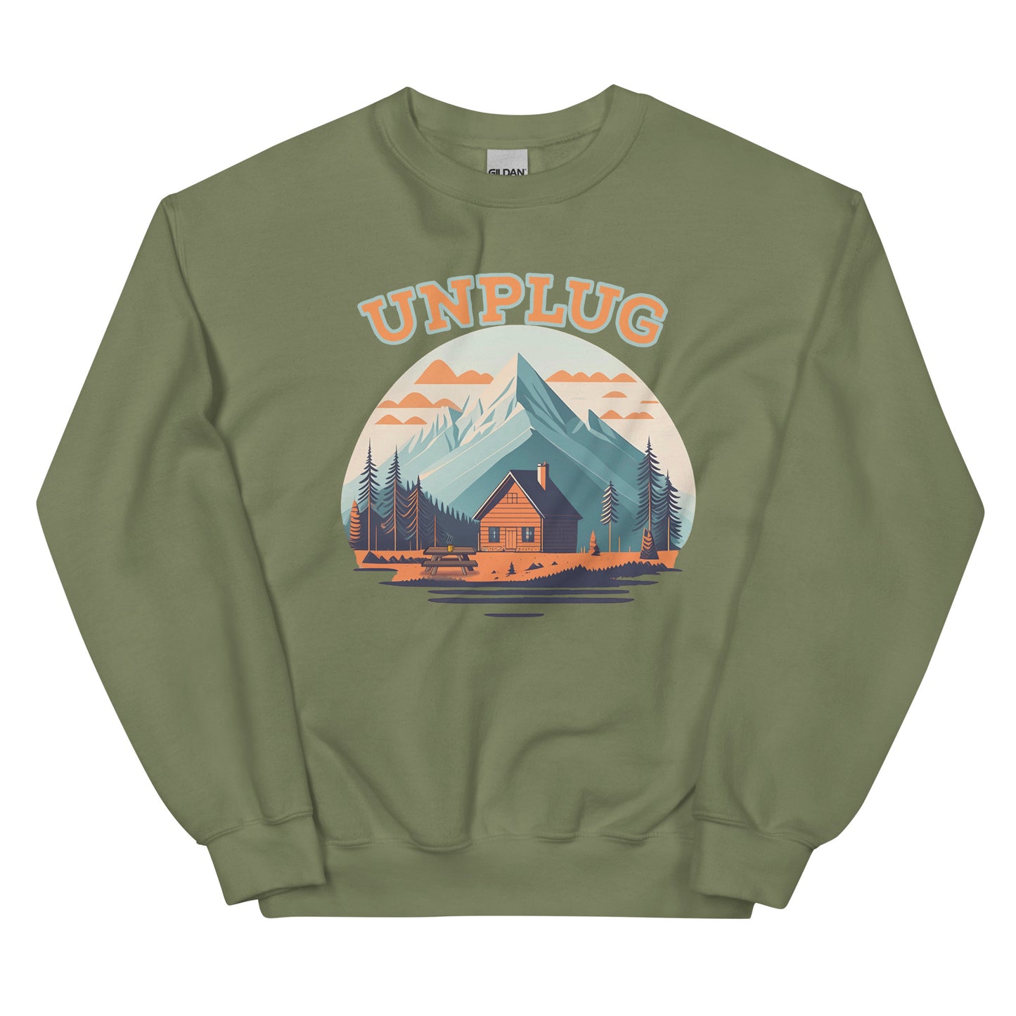 UNPLUG Crewneck Sweatshirt