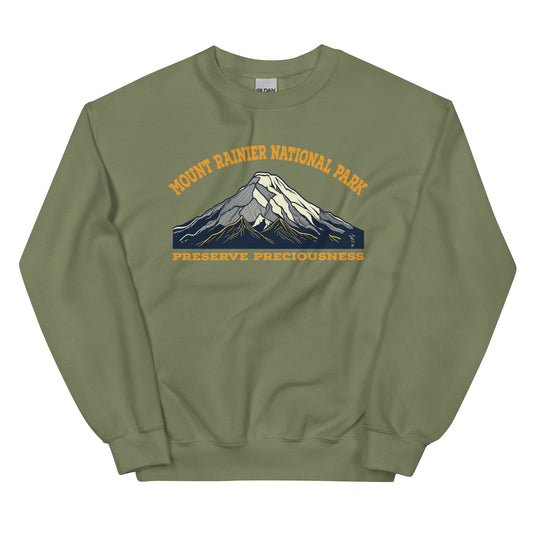 Mount Rainier Crewneck Sweatshirt