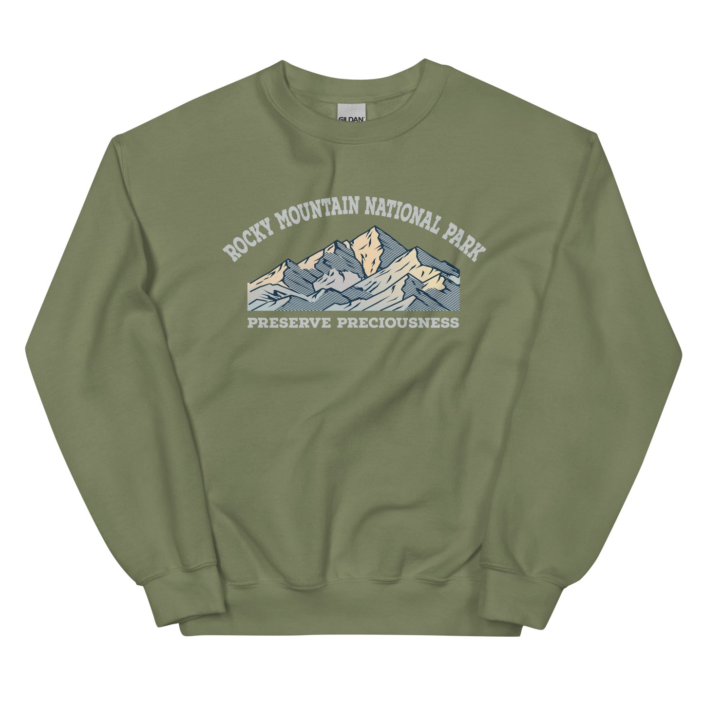 Rocky Mountains Crewneck Sweatshirt