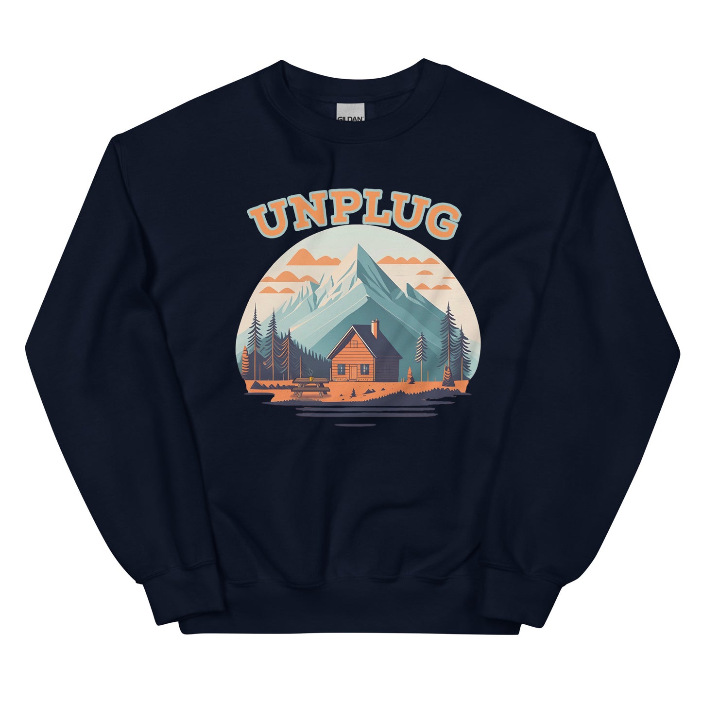 UNPLUG Crewneck Sweatshirt