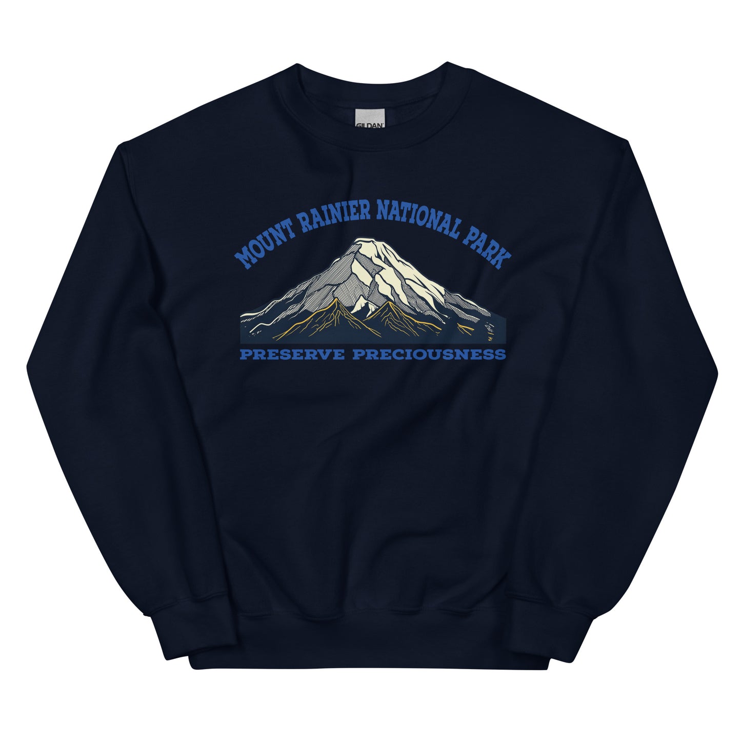 Mount Rainier Crewneck Sweatshirt