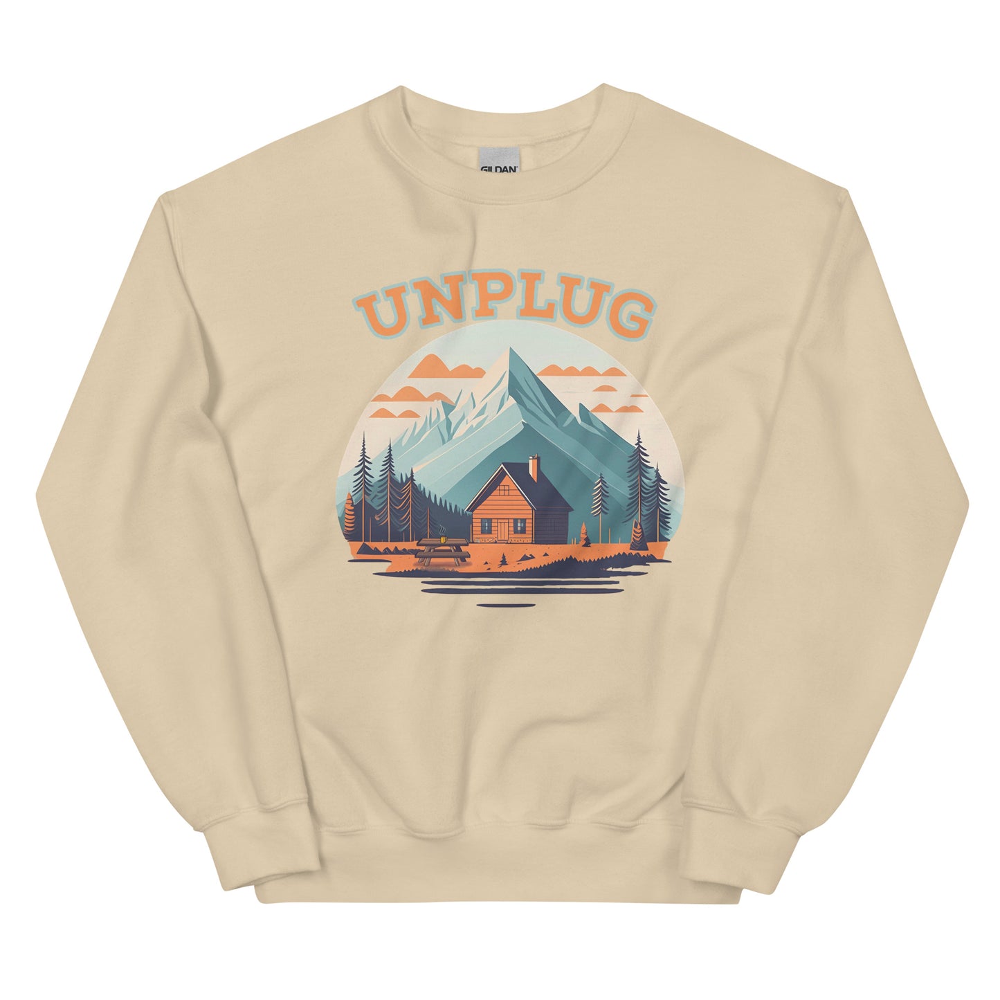 UNPLUG Crewneck Sweatshirt