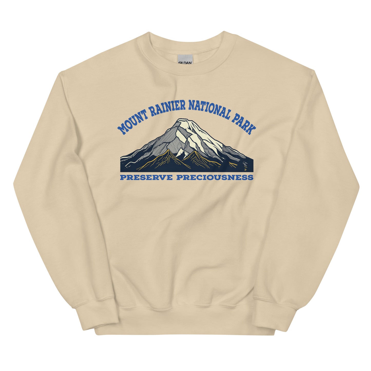 Mount Rainier Crewneck Sweatshirt