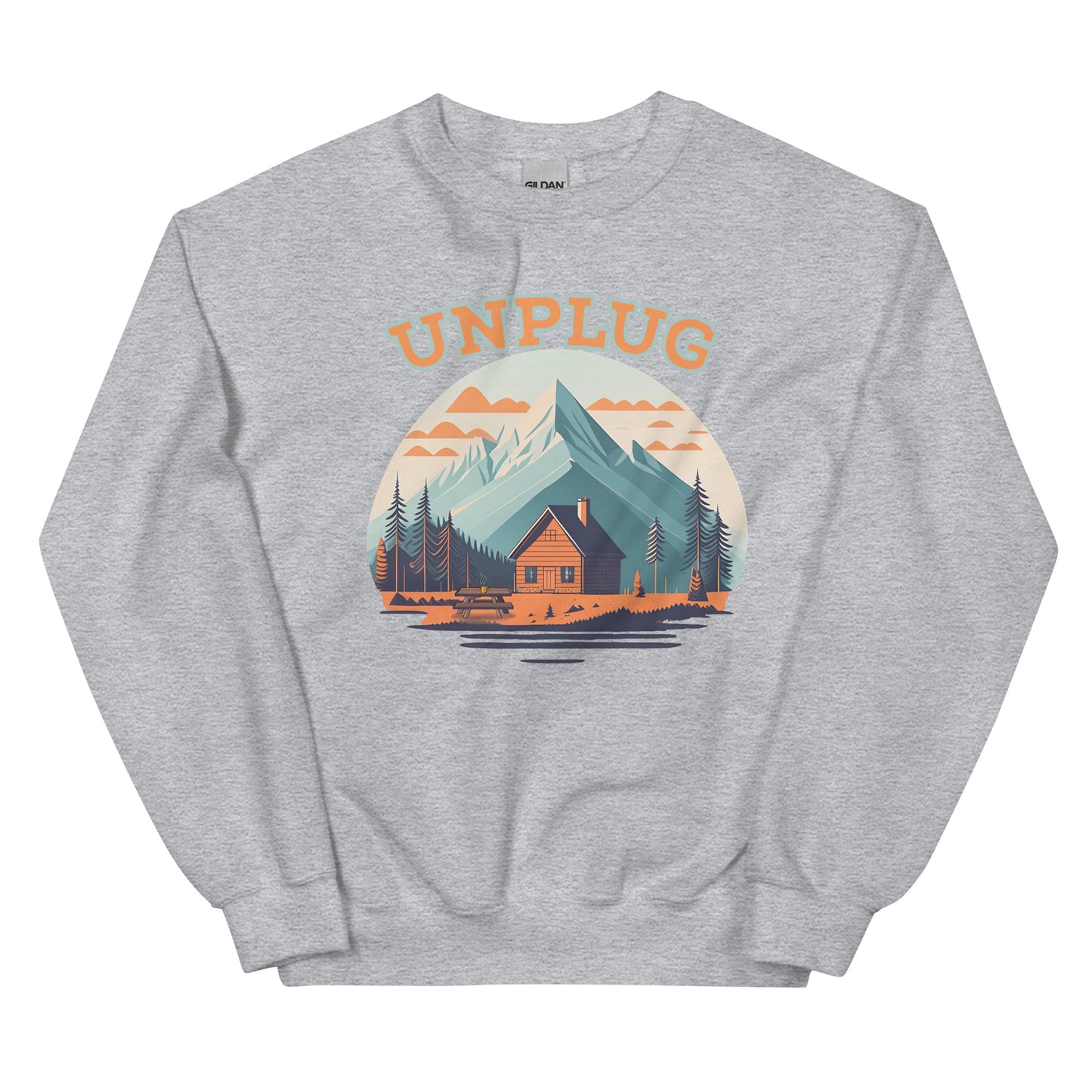 UNPLUG Crewneck Sweatshirt