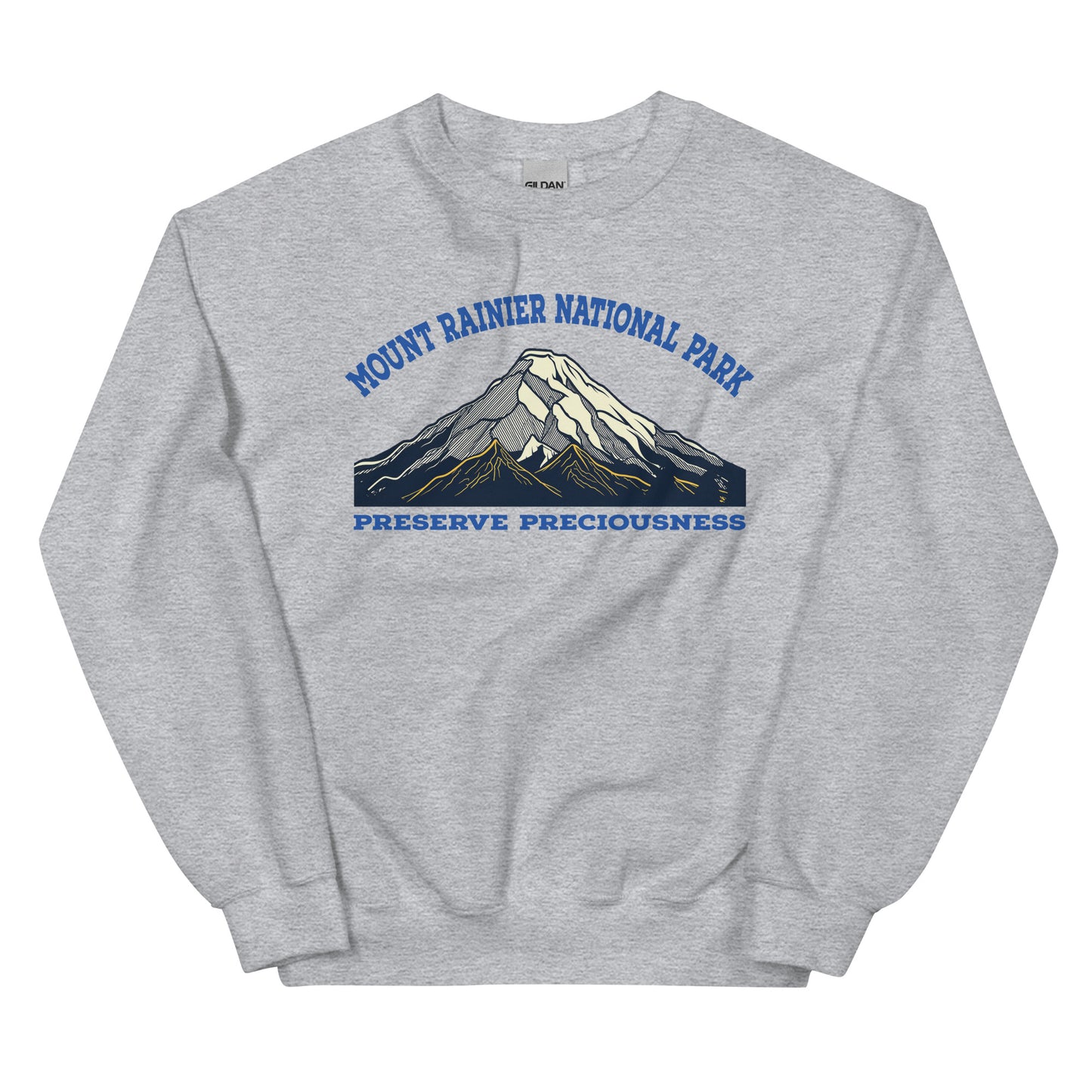 Mount Rainier Crewneck Sweatshirt