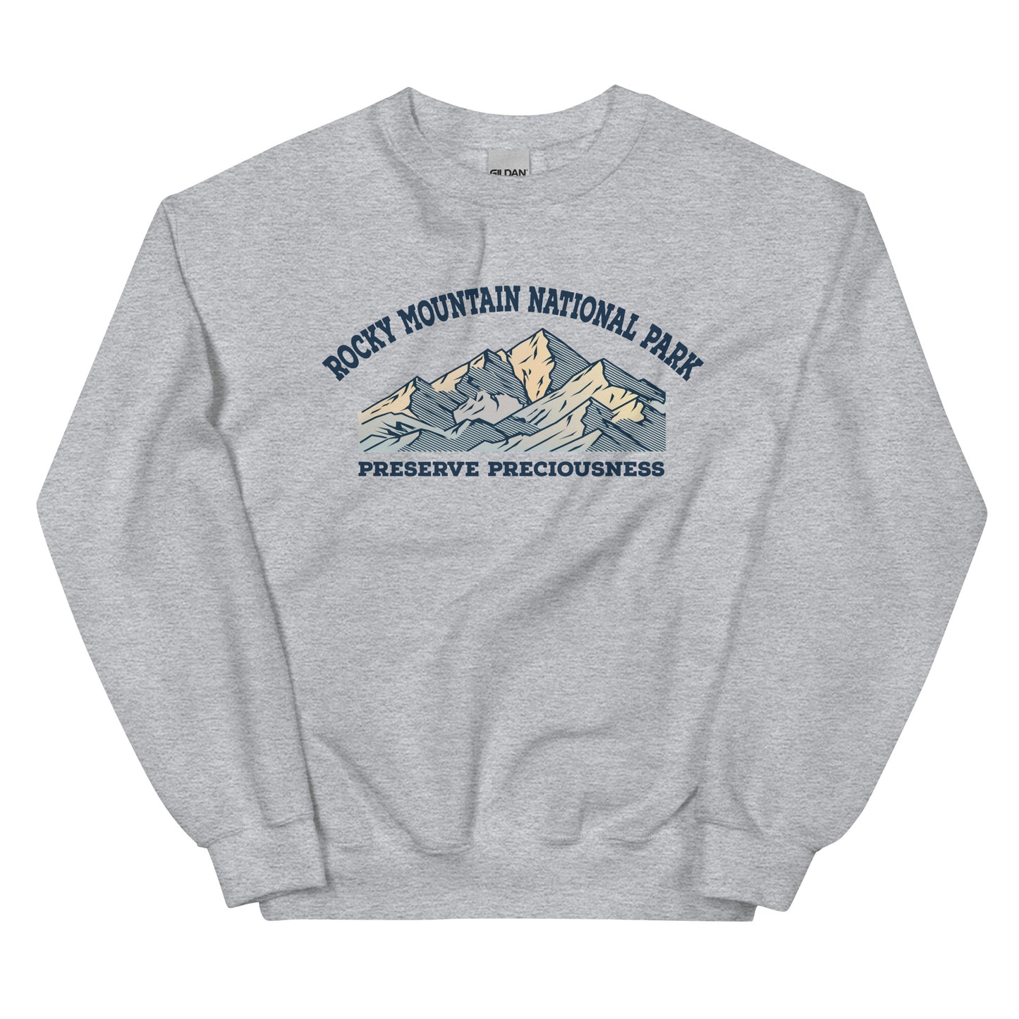 Rocky Mountains Crewneck Sweatshirt