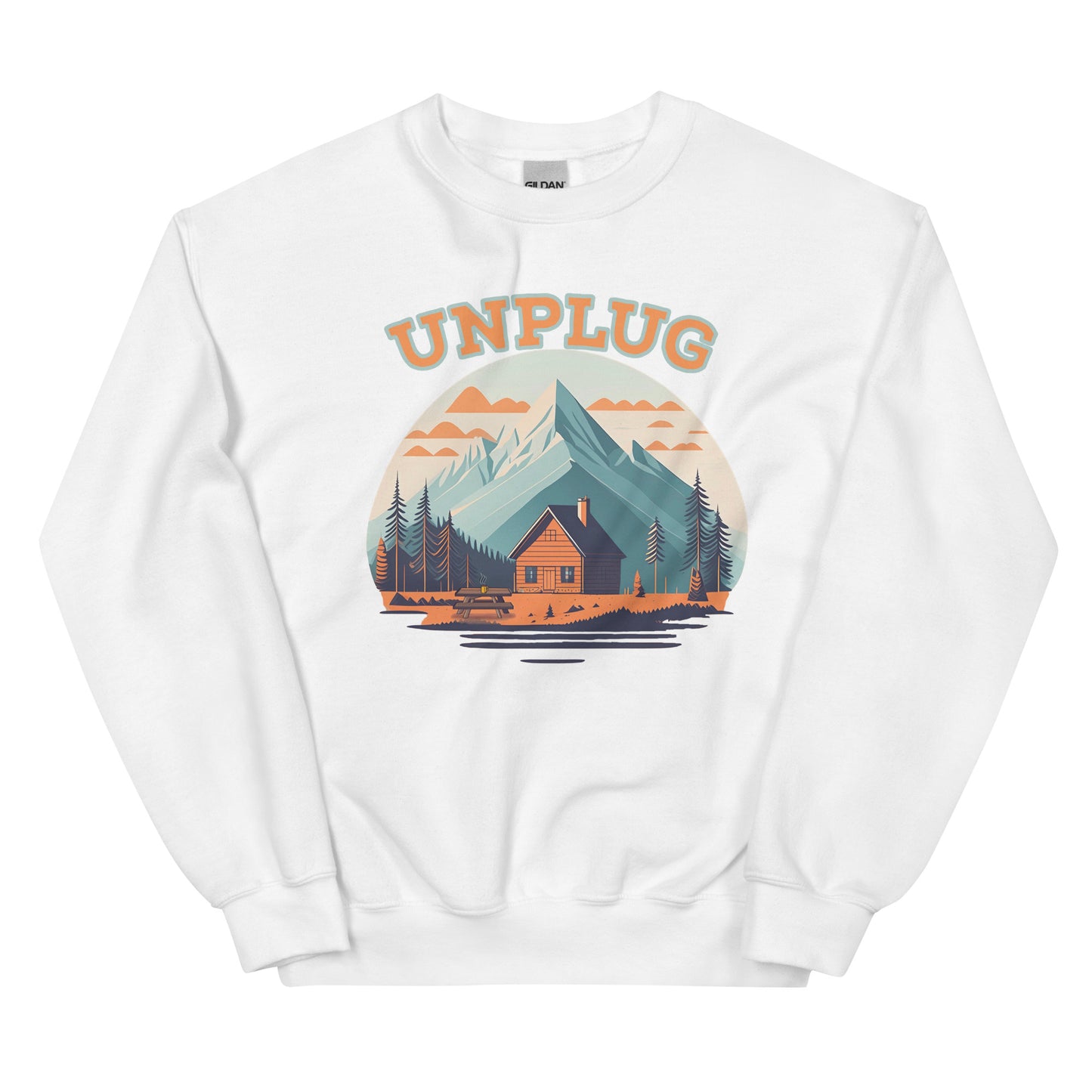 UNPLUG Crewneck Sweatshirt