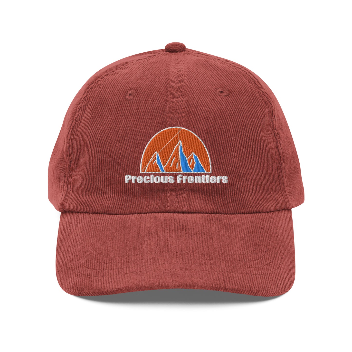 Precious Frontiers Vintage Corduroy Cap